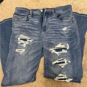 American Eagle ripped jeans